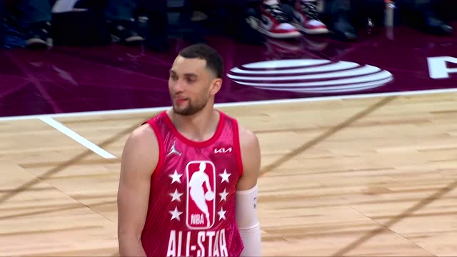 【2022年02月21日】杜兰特队vs詹姆斯队第1节中文解说回放