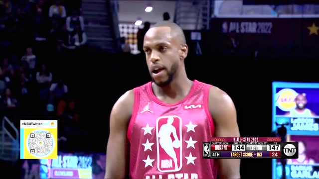 【2022年02月21日】杜兰特队vs勒布朗队第4节中文解说回放