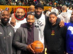 詹姆斯高中队友重聚今昔对比明显 老詹回复老友：不可思议