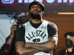 詹姆斯全明星采访中 疑似对湖人总经理佩林卡感到不满