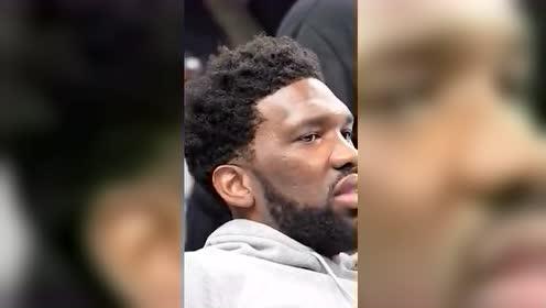 【2022年02月26日 76人vs森林狼集锦】恩比德谈哈登的无缝融入：他想赢、我想赢、我们都想赢