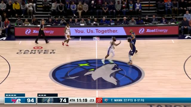 【2022年02月26日】76人vs森林狼英文解说全场回放