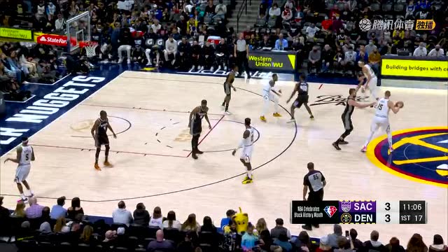 【2022年02月27日 国王vs掘金集锦】投篮buff加持！掘金外线毫不手软三记三分肆意轰筐