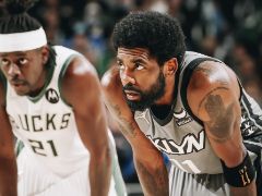 NBA常规赛篮网vs雄鹿全场录像回放集锦(2022年2月27日）