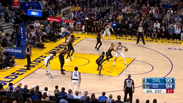 【2022年02月28日 独行侠vs勇士集锦】勇士长达8分钟没有运动战得分 独行侠打出一波26-1攻击波