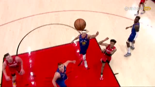 【2022年02月28日 掘金vs开拓者集锦】单人独骑冲破千军万马 西蒙斯连续突破得手击破防线