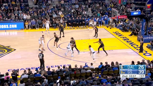 【2022年02月28日 独行侠vs勇士集锦】一个字就是干 丁威迪连续杀入连得4分