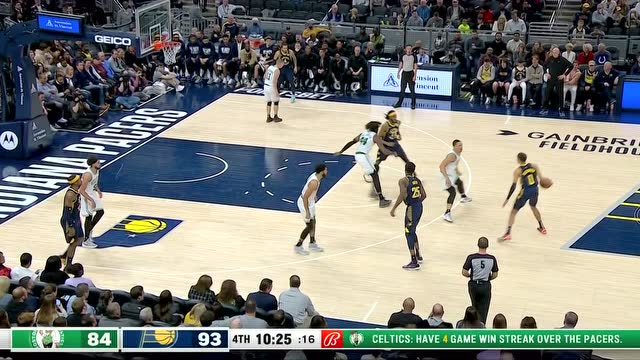 【2022年02月28日 凯尔特人vs步行者集锦】找到制高点就是那么容易 哈利伯顿高抛送杰克逊空接暴扣