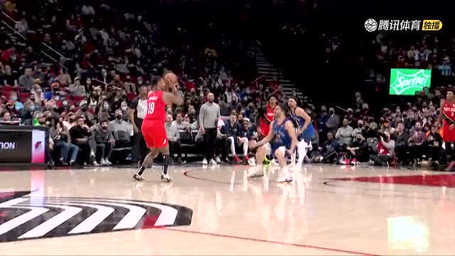 【2022年02月28日 掘金vs开拓者集锦】威廉姆斯长传指明前路 休斯抓住机会弧顶三分手起刀落