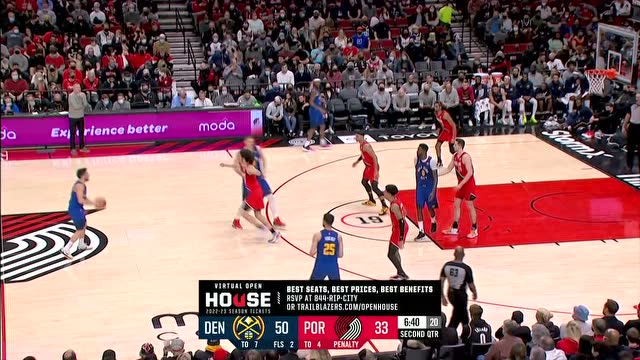 【2022年02月28日 掘金vs开拓者集锦】格林vs开拓者集锦 全场砍下20+10全面发挥大胜开拓者