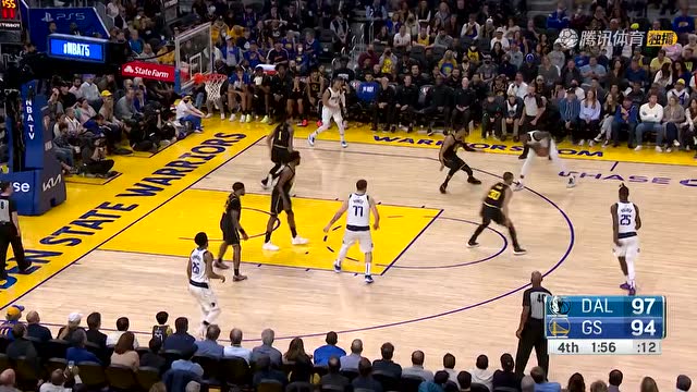 【2022年02月28日 独行侠vs勇士集锦】继续扩大领先优势 丁威迪关键三分压哨入网