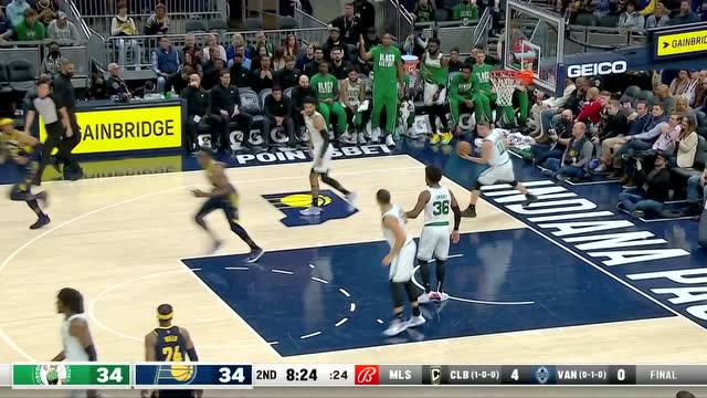 【2022年02月28日 凯尔特人vs步行者集锦】高空作业画美不看！杜阿尔特连线史密斯空接暴扣