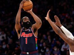 状态天壤之别 哈登转会后两战合砍56分28助