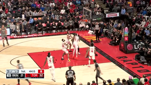 【2022年03月02日 篮网vs猛龙集锦】快刀斩乱麻！托马斯调高弧度迎着大个强硬出手命中