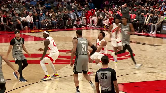 【2022年03月02日 篮网vs猛龙集锦】万花丛中过！布朗风骚脚步过掉防守滞空上篮还有加罚