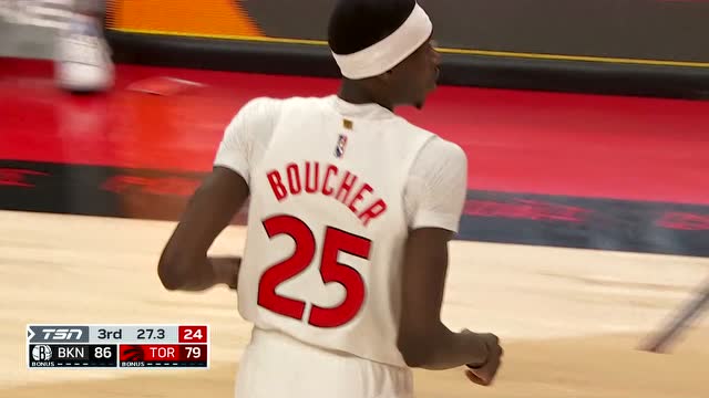 【2022年03月02日 篮网vs猛龙集锦】洞穿篮网整条防线！猛龙三点连线暴力灌篮推起反击