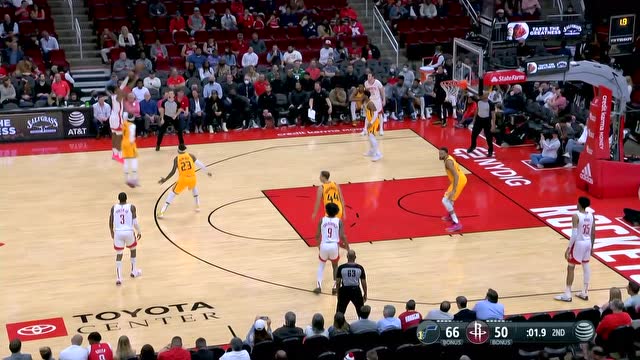 【2022年03月03日 爵士vs火箭集锦】拔剑速度就是快 格林横移三分颜射康利