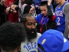 哈登主场首秀引轰动！费城一票难求 艾弗森亲自欢迎