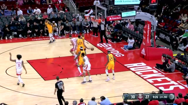 【2022年03月03日 爵士vs火箭集锦】三分大队我也不虚 泰特格林对飙克拉克森