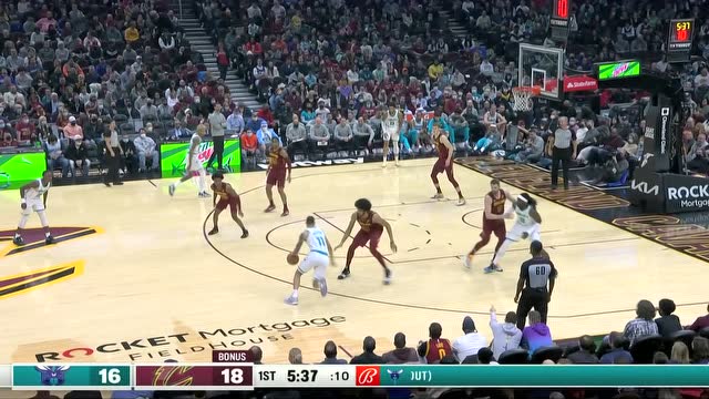 【2022年03月03日 黄蜂vs骑士集锦】平地一声雷 布里奇斯飞天遁地单臂劈扣