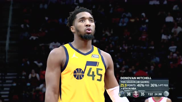 【2022年03月03日】爵士vs火箭第2节中文解说回放