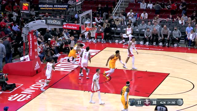 【2022年03月03日 爵士vs火箭集锦】爵士132-127火箭 伍德三分绝平米切尔统治加时