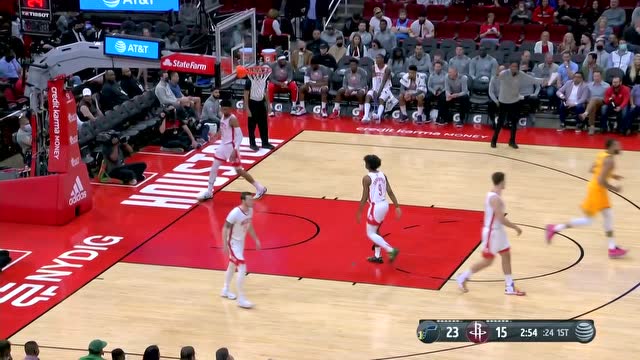【2022年03月03日 爵士vs火箭集锦】鲁迪不骗鲁迪 盖伊高抛戈贝尔空接炸筐