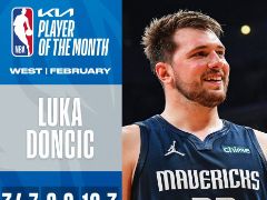 NBA官宣2月最佳：公牛德罗赞&独行侠东契奇