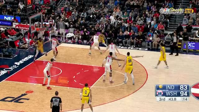 【2022年03月07日 步行者vs奇才集锦】哈里伯顿风骚拉杆 布罗格登转身直捣黄龙