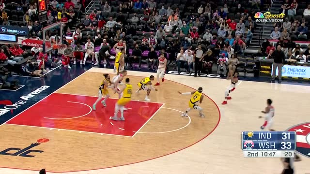 【2022年03月07日 步行者vs奇才集锦】比比谁的火力更猛 比塔泽三分对轰伊斯史密斯