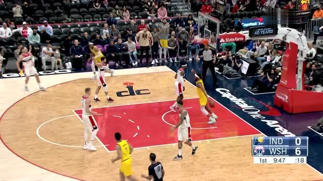 【2022年03月07日 步行者vs奇才集锦】攻防一体 杰克逊干扰对手反击吃饼虐筐