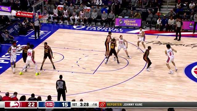 【2022年03月08日】老鹰vs活塞第1节中文解说回放