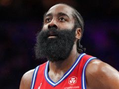 哈登三分升历史第3 罚球超皮尔斯升历史第9 总分升历史第31