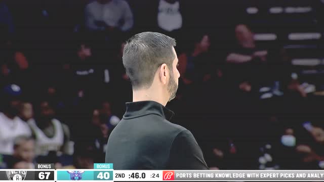 【2022年03月09日 篮网vs黄蜂集锦】半场狂送9失误 三球面无表情不知所措