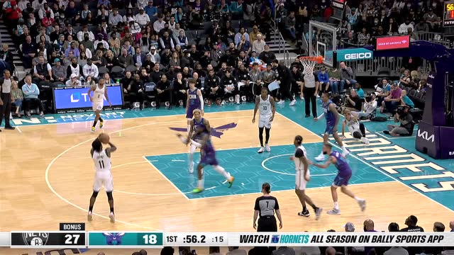 【2022年03月09日 篮网vs黄蜂集锦】篮网132-121黄蜂 欧文砍50分拒绝逆转