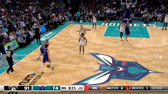 【2022年03月09日 篮网vs黄蜂集锦】速来学情商课 评价克拉克斯顿掩护质量 高情商：还有进步的空间；低情商：相对粗糙