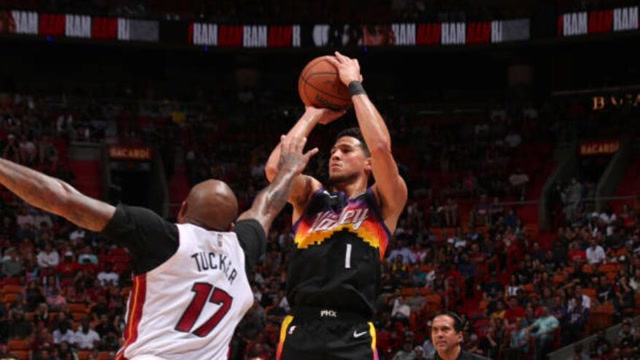 【2022年03月10日 太阳vs热火集锦】太阳111-90热火 布克复出23+8+9率队吊打东部第一