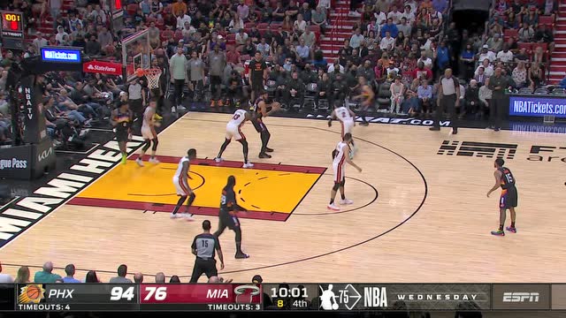 【2022年03月10日 太阳vs热火集锦】越老越全能？麦基翻身后仰跳投单吃阿德巴约