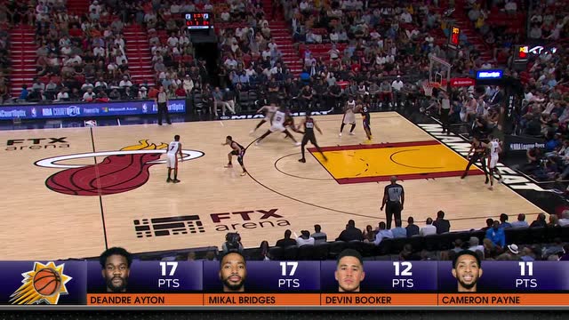 【2022年03月10日 太阳vs热火集锦】用个人能力解决问题 希罗1v2单打依旧打成2+1