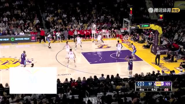 【2022年03月12日 奇才vs湖人集锦】真正的嗨到飞起 霍顿塔克连续送上暴扣