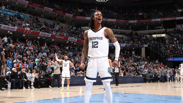 【2022年03月12日 尼克斯vs灰熊集锦】莫兰特vs尼克斯集锦 全场37分8助攻连取4分杀死比赛