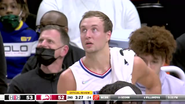 【2022年03月12日】快船vs老鹰第2节中文解说回放