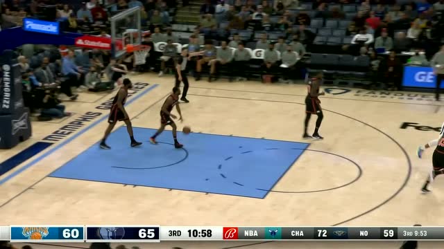 【2022年03月12日 尼克斯vs灰熊集锦】莫兰特挑战兰德尔 高抛命中展现柔和手感