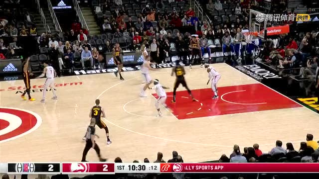 【2022年03月12日 快船vs老鹰集锦】卡佩拉依靠自身弹速抢板送妙传 特雷杨自投自抢不负众望