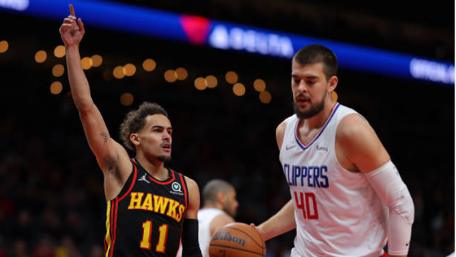 【2022年03月12日 快船vs老鹰集锦】快船106-112老鹰 祖巴茨空砍两双特雷杨27+11率队力克快船