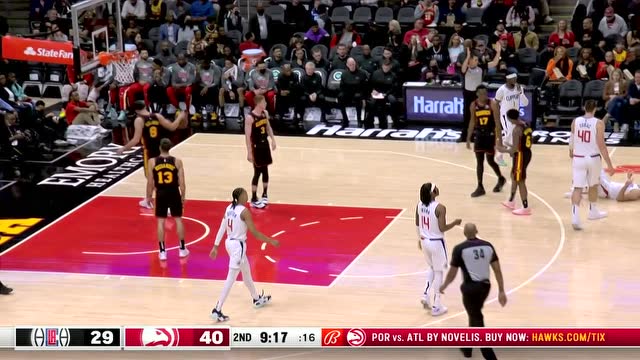 【2022年03月12日 快船vs老鹰集锦】弹无虚发！肯纳德三分火热再续致命3+1连得7分