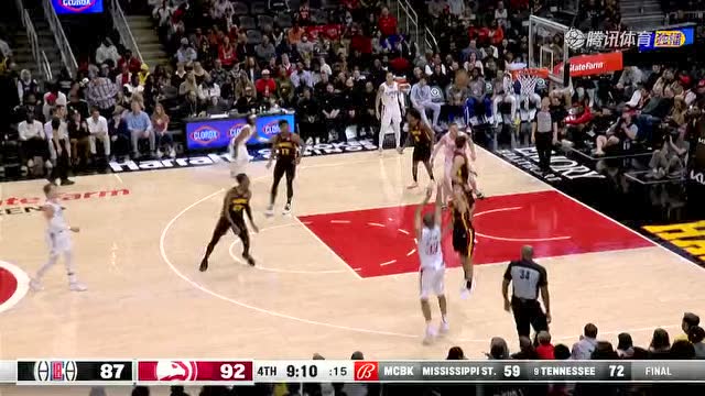 【2022年03月12日 快船vs老鹰集锦】分差逐渐缩小！肯纳德直传巴图姆三分接球就扔