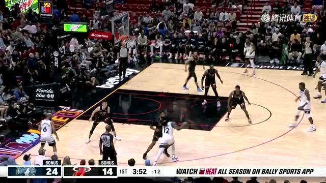 【2022年03月13日 森林狼vs热火集锦】又是这个神奇的数字 莫里斯时隔58场重回赛场