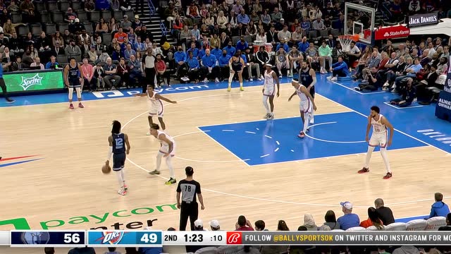 【2022年03月14日 灰熊vs雷霆集锦】传球也能滞空！莫兰特分球底角助琼斯三分穿心