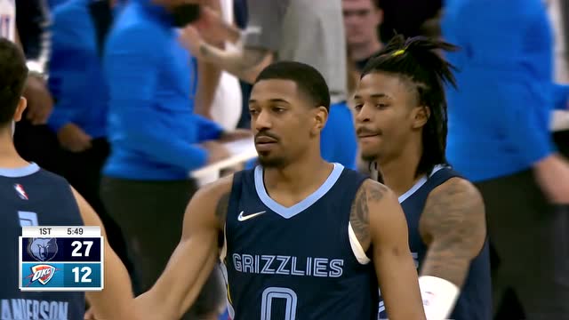 【2022年03月14日】灰熊vs雷霆中文解说全场回放